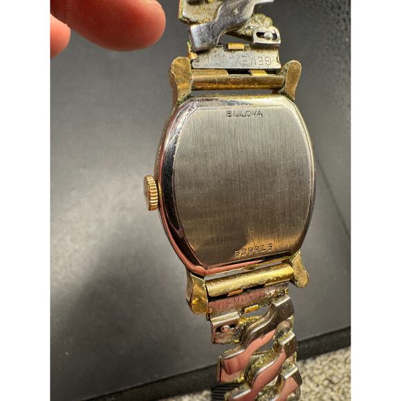 Vtg 1947 Bulova Signe Men's Mechanical Manual Wristwatch Swiss 10k RGP 26.7mm - Picture 10 of 13